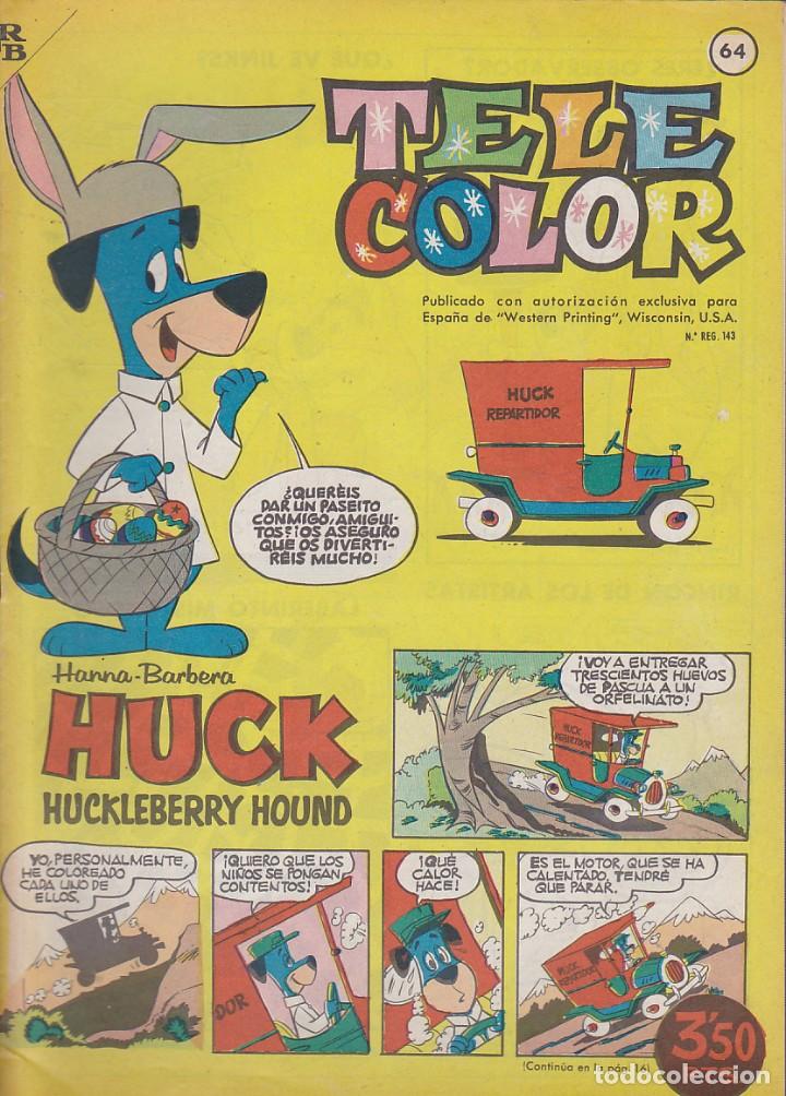 Tebeos: COMIC COLECCION TELE COLOR N&ordm; 64 - Foto 1