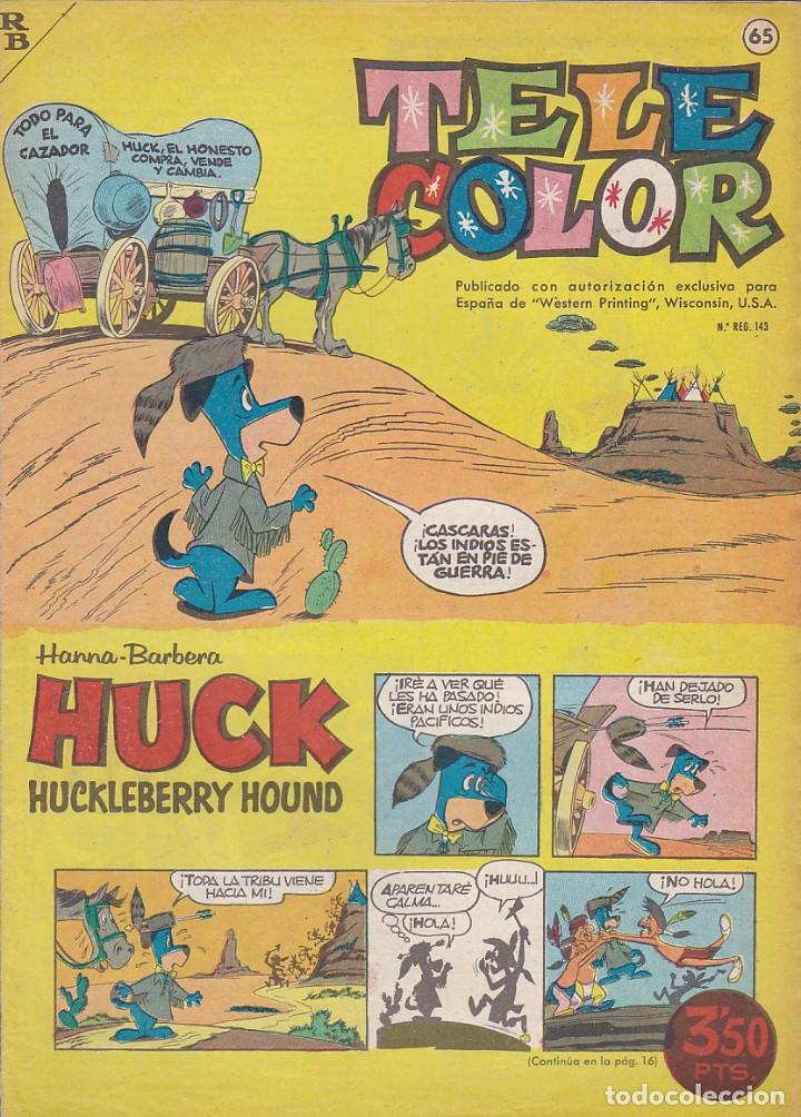 Tebeos: COMIC COLECCION TELE COLOR N&ordm; 65 - Foto 1
