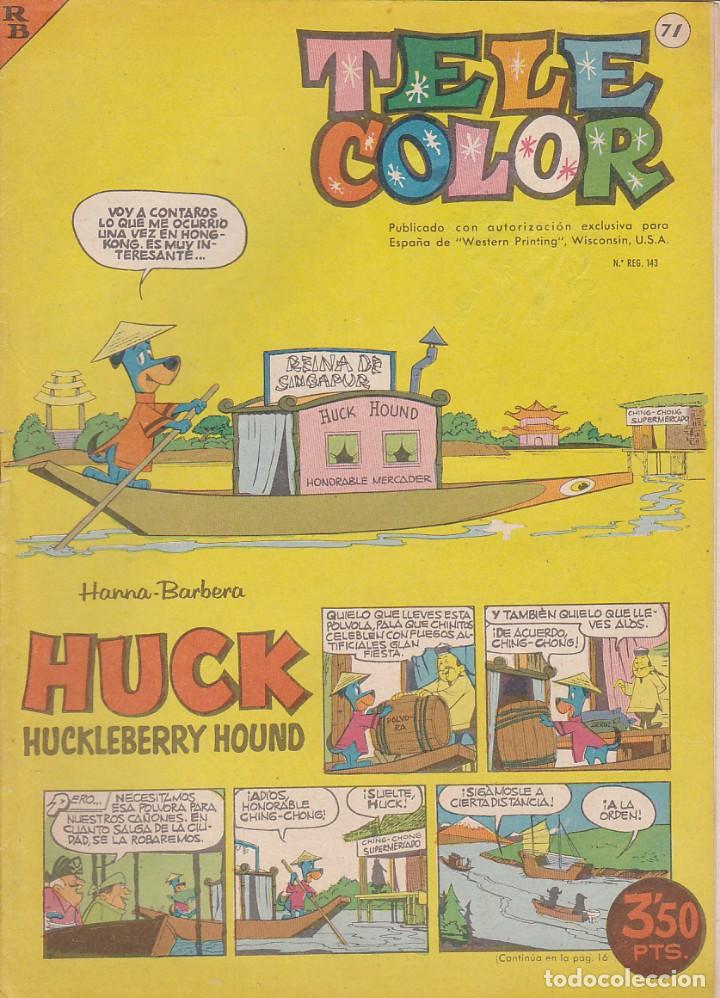 Tebeos: COMIC COLECCION TELE COLOR N&ordm; 71 - Foto 1