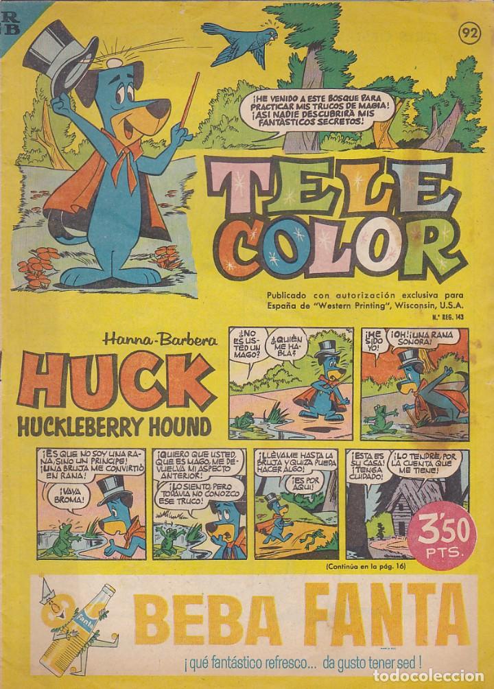 Tebeos: COMIC COLECCION TELE COLOR N&ordm; 92 - Foto 1