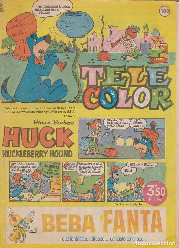 Tebeos: COMIC COLECCION TELE COLOR N&ordm; 108 - Foto 1