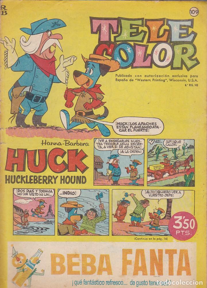 Tebeos: COMIC COLECCION TELE COLOR N&ordm; 109 - Foto 1