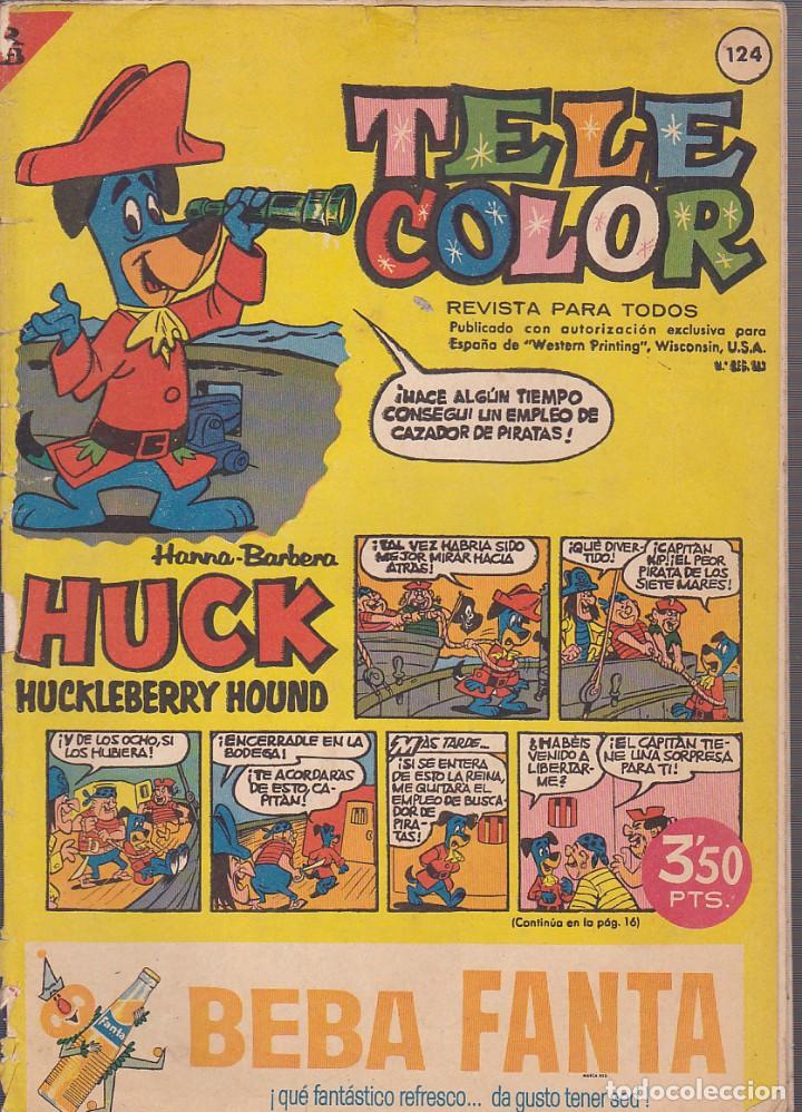Tebeos: COMIC COLECCION TELE COLOR N&ordm; 124 - Foto 1