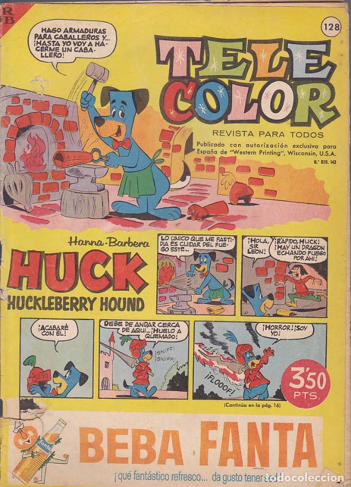 Tebeos: COMIC COLECCION TELE COLOR N&ordm; 128 - Foto 1