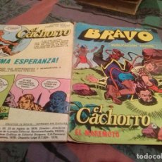 Tebeos: BRAVO-Nº 39 -EL CACHORRO- Nº 20 - EL MAREMOTO- BRUGUERA 1976. Lote 146544594