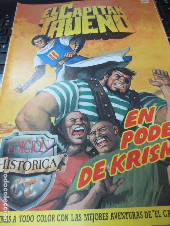 Tebeos: EL CAPITAN TRUENO N&ordm; 15 EN PODER DE KRISMA EDIT B A&Ntilde;O 1987 - Foto 1