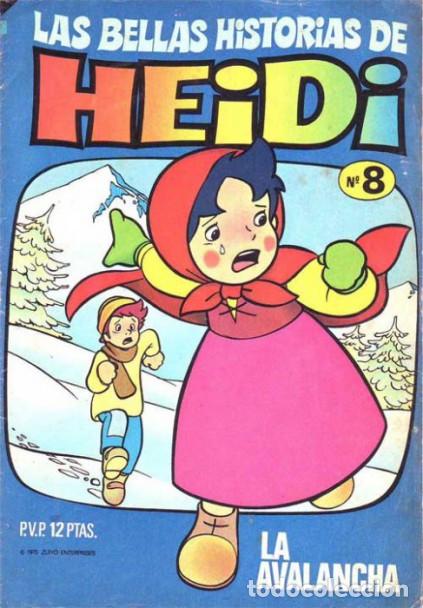 Tebeos: LAS BELLAS HISTORIAS DE HEIDI- N&ordm; 8 - GRAN TRABAJO DE JAN- 1976-ESCASO-CORRECTO-LEAN-9994