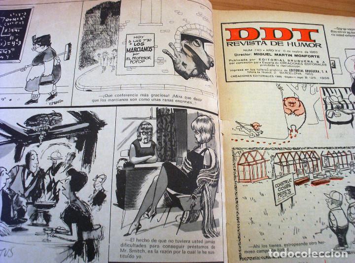 Tebeos: DDT - N&ordm; 740 - A&Ntilde;O 1965 - Foto 2