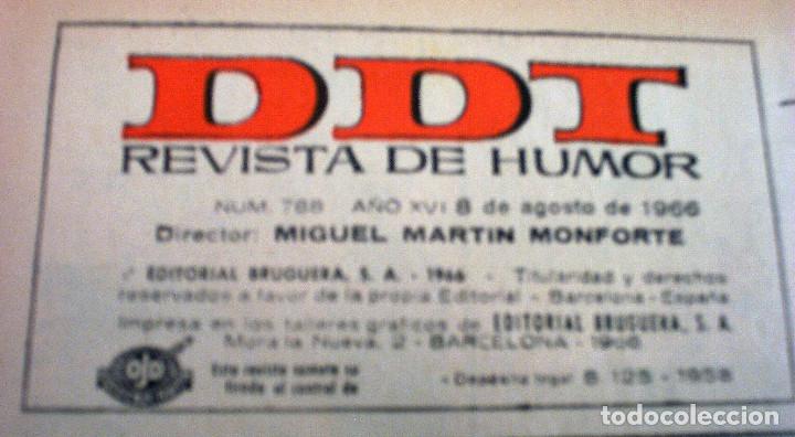 Tebeos: DDT - N&ordm; 788 - A&Ntilde;O 1966 - Foto 2