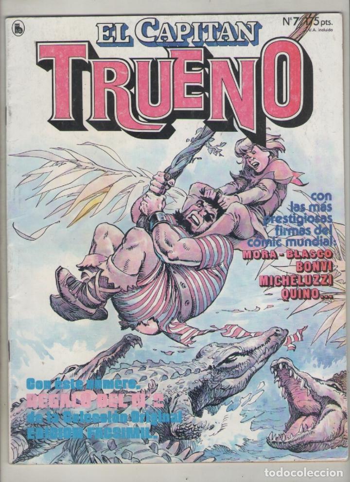 Giornalini: el capitan trueno-revista-bruguera-a&ntilde;o 1986-color-n&ordm;  7