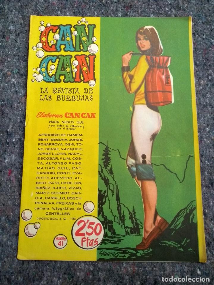 Tebeos: Can can n&ordm; 41 - Excelente estado - Foto 1