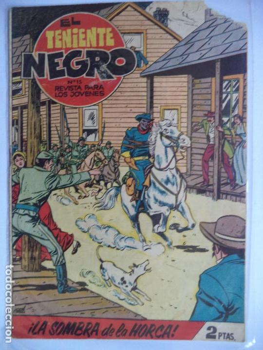 Tebeos: EL TENIENTE NEGRO N&ordm; 15 - Foto 1