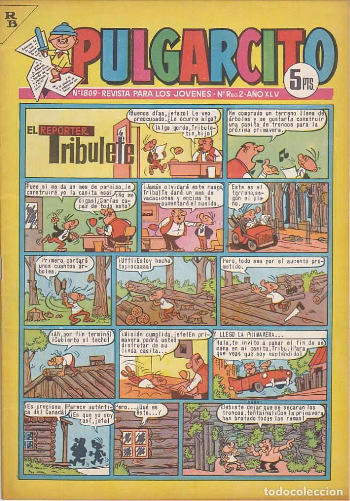 Tebeos: COMIC COLECCION PULGARCITO N&ordm; 1809 - Foto 1