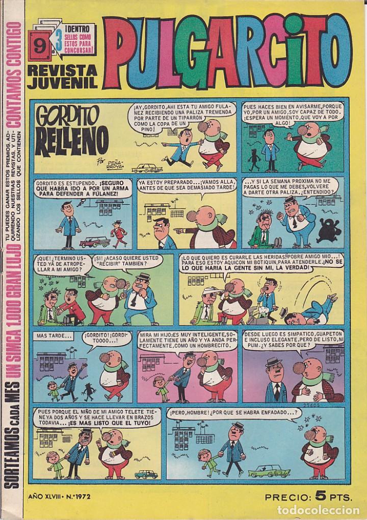 Tebeos: COMIC COLECCION PULGARCITO N&ordm; 1972 - Foto 1