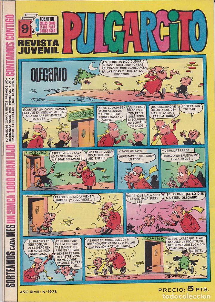 Tebeos: COMIC COLECCION PULGARCITO N&ordm; 1978 - Foto 1