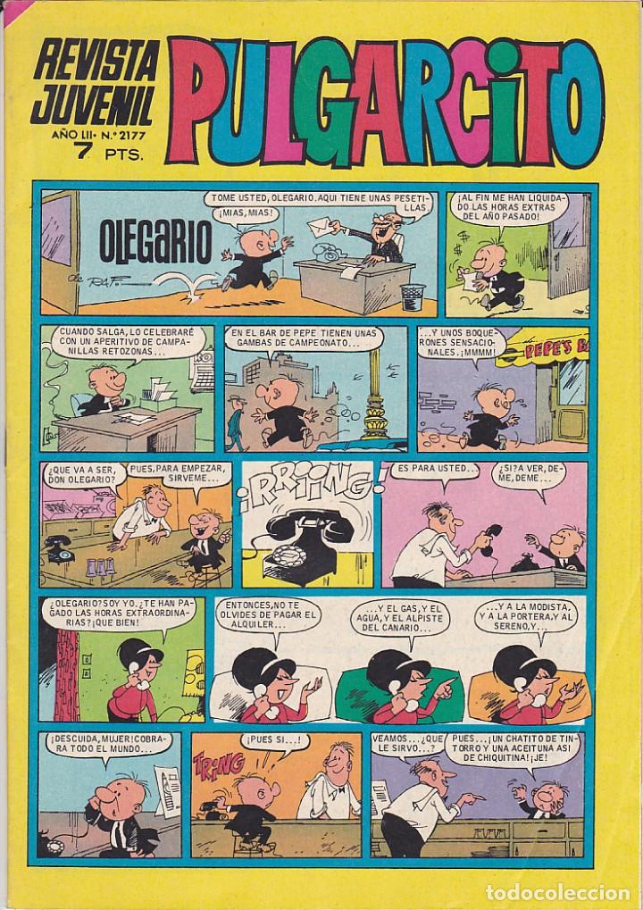 Tebeos: COMIC COLECCION PULGARCITO N&ordm; 2177 - Foto 1
