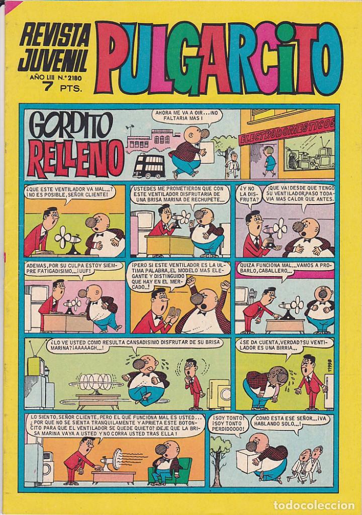 Tebeos: COMIC COLECCION PULGARCITO N&ordm; 2180 - Foto 1