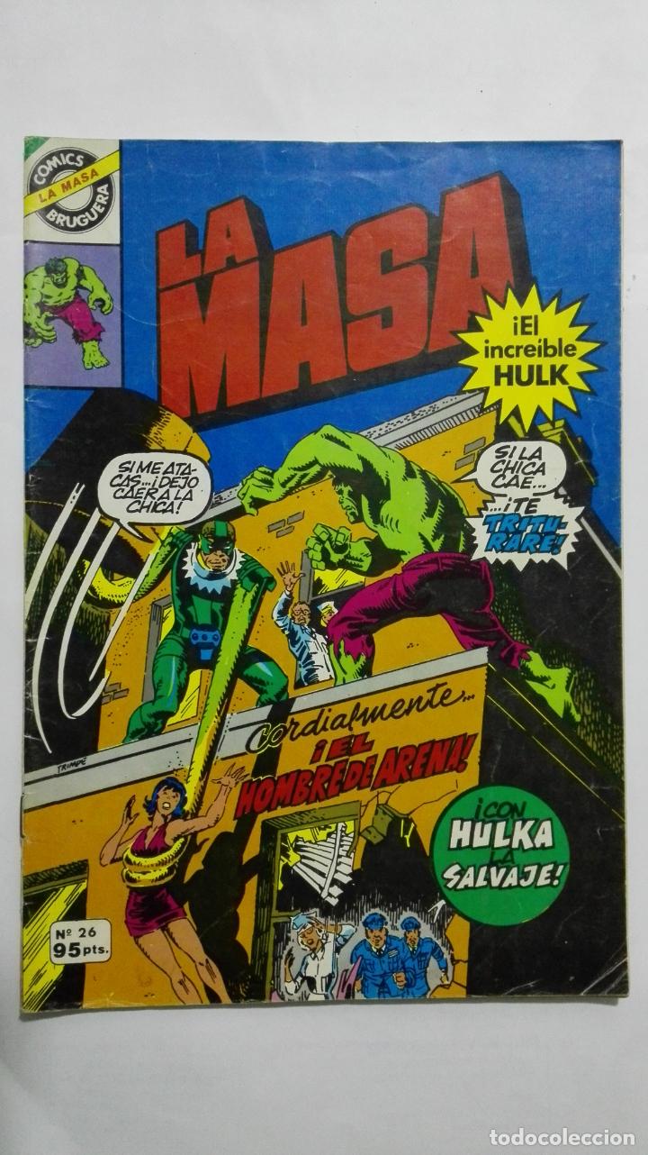 Tebeos: LA MASA EL INCREILE HULK, N&ordm; 26, COMICS BRUGUERA - Foto 1