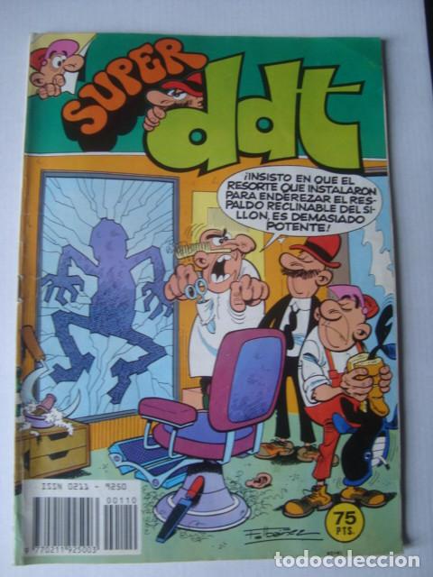 Tebeos: C&Oacute;MIC - SUPER DDT N.&ordm; 110 (AGOSTO 1982). - Foto 1