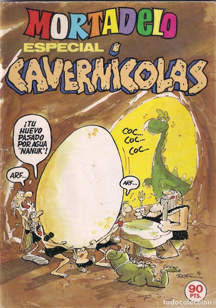 Tebeos: Mortadelo Especial Cavern&iacute;colas n&ordm; 124 - Foto 1