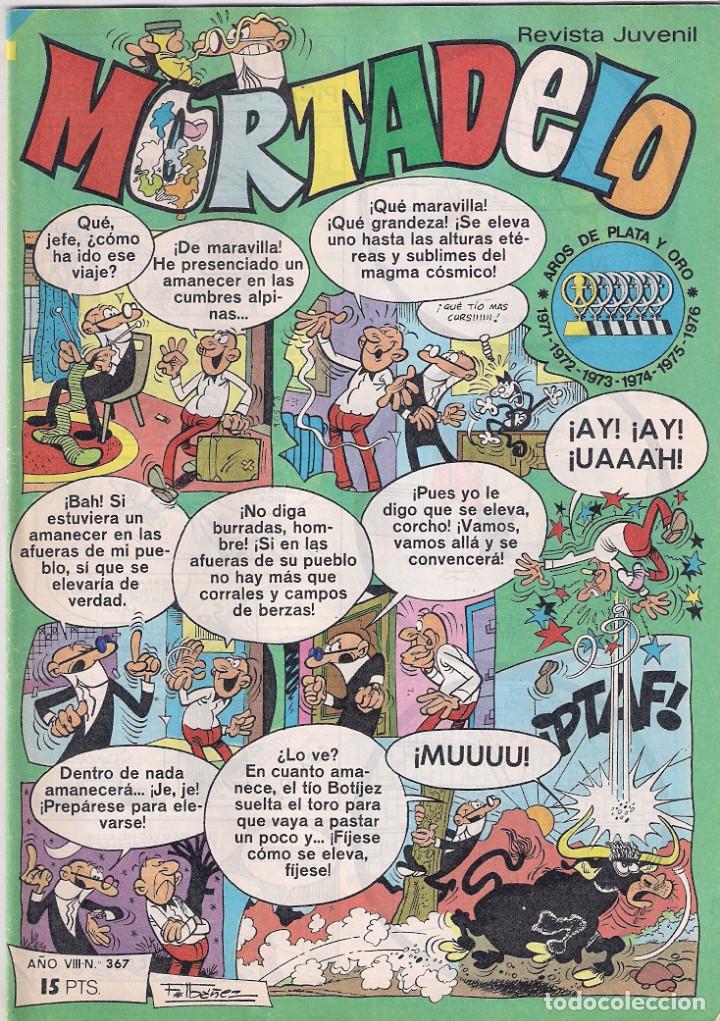 Tebeos: Mortadelo semanal. n&ordm; 367 - Foto 1