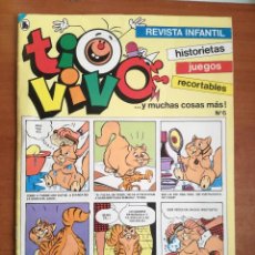 Tebeos: TIO VIVO Nº 6 HISTORIETAS RECORTABLES JUEGOS NUEVO 1986 BRUGUERA