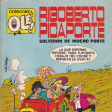 Tebeos: COMIC COLECCION OLE Nº 7 RIGOBERTO PICAPORTE 1ª EDICION AÑO 1971