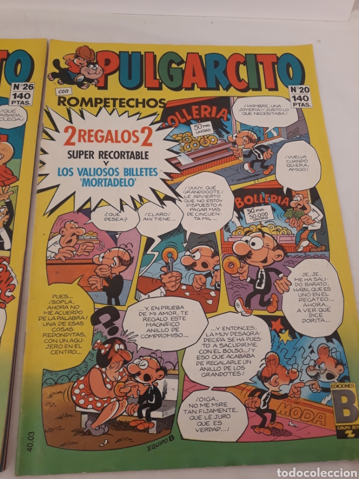 Tebeos: Pulgarcito.1981.1987.3 tebeos - Foto 3