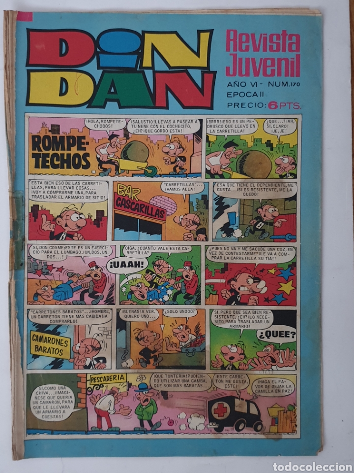 Tebeos: Lote 6 c&oacute;mics Bruguera - Foto 1