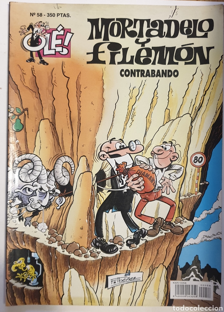 Tebeos: Mortadelo y Filemon. Contrabando - Foto 1