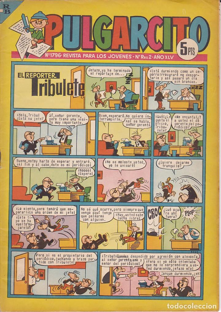Tebeos: COMIC COLECCION PULGARCITO N&ordm; 1796 - Foto 1