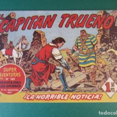 Tebeos: CAPITAN TRUENO, EL (1956, BRUGUERA) 141 · 15-VI-1959 · LA HORRIBLE NOTICIA. Lote 265363189