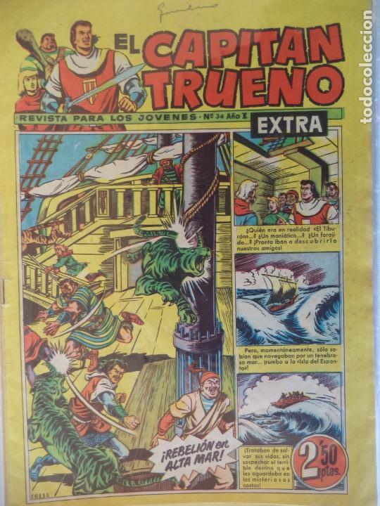 Tebeos: EL CAPITAN TRUENO EXTRA N&ordm; 34 ORIGINAL - Foto 1