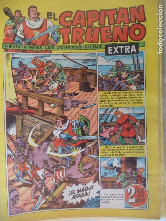 Tebeos: EL CAPITAN TRUENO EXTRA N&ordm; 9 ORIGINAL - Foto 1