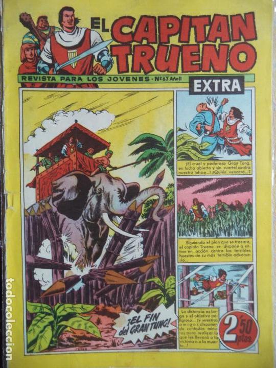 Tebeos: EL CAPITAN TRUENO EXTRA N&ordm; 63 ORIGINAL - Foto 1