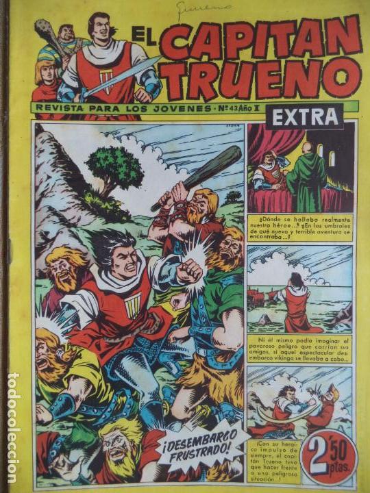 Tebeos: EL CAPITAN TRUENO EXTRA N&ordm; 43 ORIGINAL - Foto 1