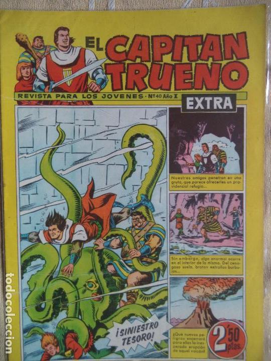 Tebeos: EL CAPITAN TRUENO EXTRA N&ordm; 40 ORIGINAL - Foto 1
