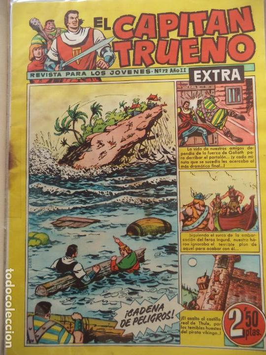 Tebeos: EL CAPITAN TRUENO EXTRA N&ordm; 72 ORIGINAL - Foto 1