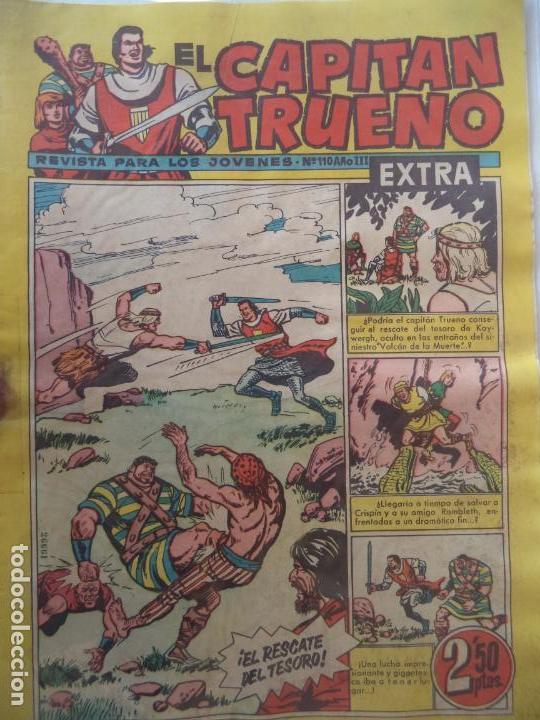 Tebeos: EL CAPITAN TRUENO EXTRA N&ordm; 110 ORIGINAL - Foto 1