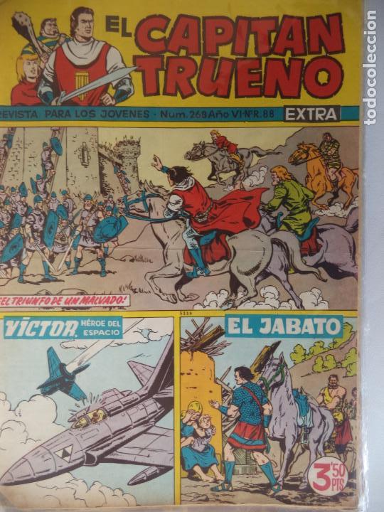 Tebeos: EL CAPITAN TRUENO EXTRA N&ordm; 268 ORIGINAL - Foto 1