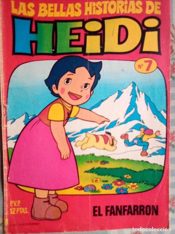 Tebeos: LAS BELLAS HISTORIAS DE HEIDI- N&ordm; 7 - GRAN TRABAJO DE JAN- 1975- RARO- ESCASO-CORRECTO-LEA-0868