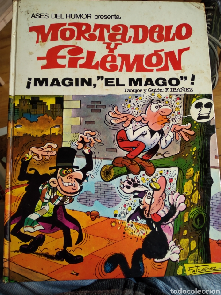 Tebeos: MORTADELO Y FILEM&Oacute;N . MAG&Iacute;N EL MAGO. - Foto 2