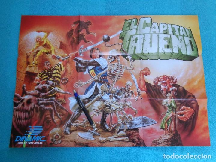 Tebeos: Bonito Poster original del capitan trueno spectrum dinamic