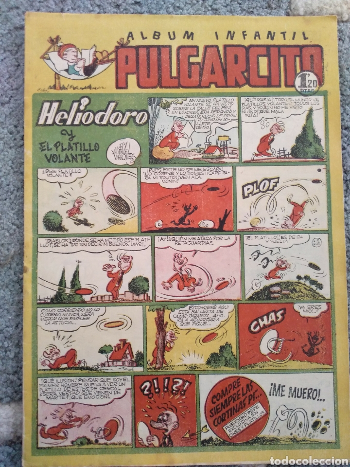 Tebeos: Pulgarcito 176 - Foto 1