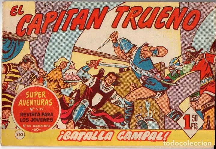 BDs: El capitán Trueno. Nº 263. Original. Batalla campal
