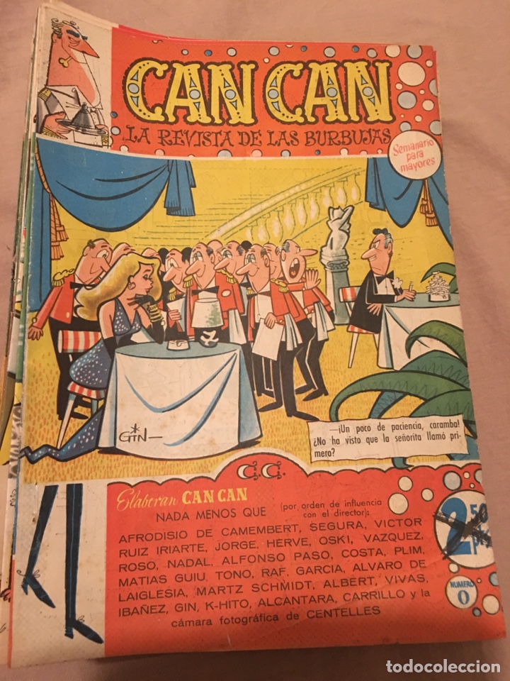 Tebeos: Can Can del n&uacute;m. 0 al 58 - Foto 1