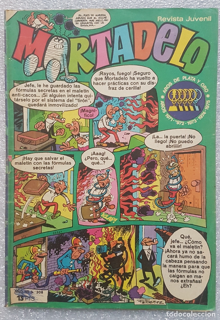 Tebeos: Mortadelo #308 (Bruguera, 1976) - Foto 1