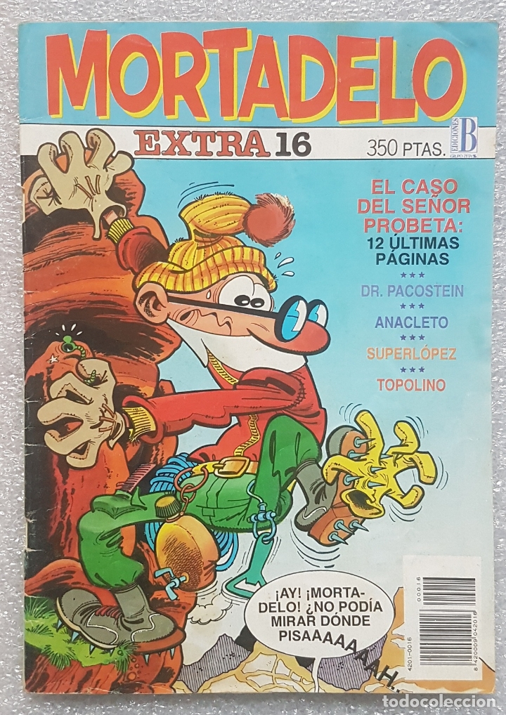 Tebeos: Mortadelo Extra #16 (Ediciones B, 1991) - Foto 1