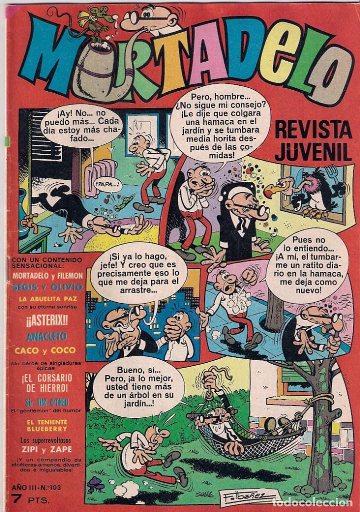 Tebeos: Mortadelo semanal. n&ordm; 103 - Foto 1
