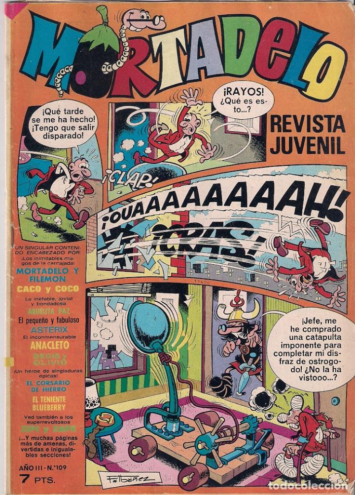 Tebeos: Mortadelo semanal. n&ordm; 109 - Foto 1